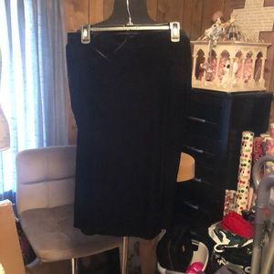 Black Velvet 28” Women’s Skirt
